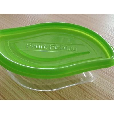 China Factory Selling Customizable Biogradable Hot Disposable PET Containers Transparent Shaped Food Packaging For Food for sale