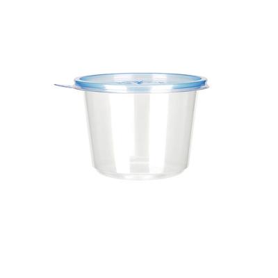 China Disposable Customizable Food Boxes Wholesale Catering Packaging Disposable Transparent PP Bowl With Lid for sale