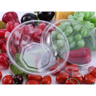 China Top Quality Disposable Customizable Eco Disposible Customizable Box PET Transparent Shaped Food Packaging for sale