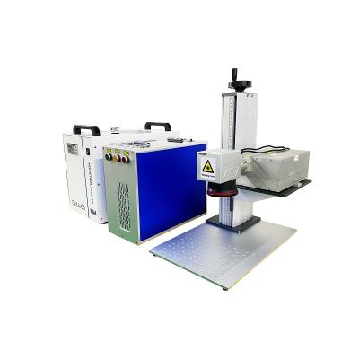 China Desktop Type Deep Spotting CE UV Fiber Laser Marking Machine Price Of Serial Number Flat Plate Laser Marking Machine Jewelry Chain Making for sale