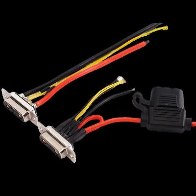 China Car Dsub Automotive Battery Charging With Fuse Box Assembly New Energy Cable Automotive Wire for sale