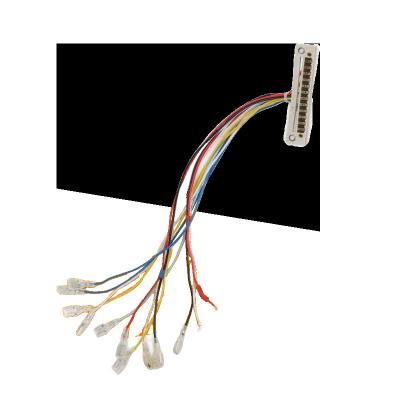 China Automotive Industry Cable Assembly 110 Straight Quick Connect Terminals Costom Automotive Control Cable for sale