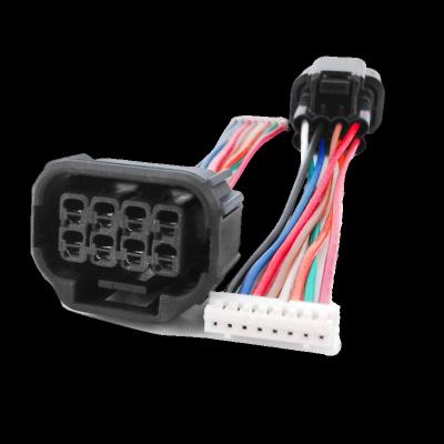 China DJ70816Y 1.8mm Push Pull Cable 8P Automotive Waterproof Auto Wiring Harness For Car Lights for sale