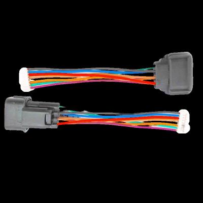 China Dj70816Y 1.8Mm Push Pull Cable 8P Automotive Waterproof Auto Wiring Harness For Car Lights for sale