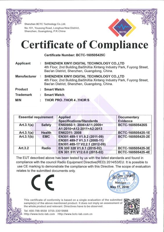 CE - Shenzhen Caboren Trading Co., Ltd.