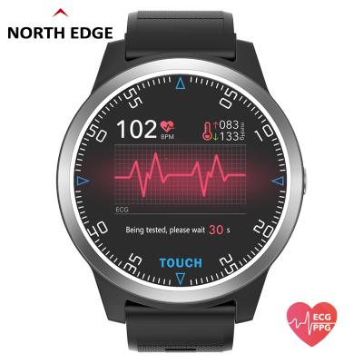 China GPS Navigation Multi-sports Watch KEEP NORTH EDGE Heart Rate Blood Pressure E101 ECG Health Smart Watch for sale