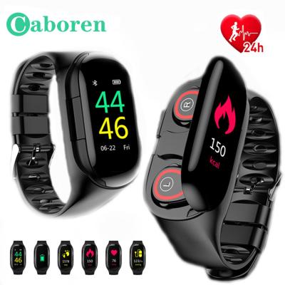 China Build In Caboren M1 Flash Smart Watch For Women Men With Earphone Hate Rate Blood Pressure Monitor Sport SmartWatch for sale