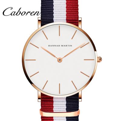 China Wholesale Water Resistant Watch OEM Nylon Strap Ultra Thin Fashion Unisex Watches For Man DW Watch for sale