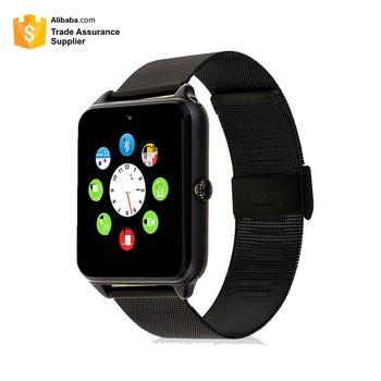 China 2019 New BT Smart Watch Z60 GSM Sim Card Stainless Steel Wifi Smart Watch For IOS Android for sale