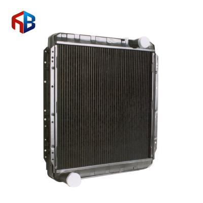 China Heavy Duty Aluminum Core Aluminum Plastic Reservoirs OE 5320-1301010 Cooling System Radiator For Russian KAMAZ 2rows/3rows/4rows for sale