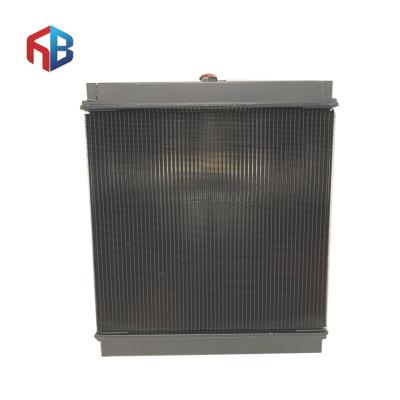 China Aluminum Core Tanks Auto Parts Radiator Factory Price Plastic Excavator Aluminum Radiator For Caterpillar 320D-27 for sale