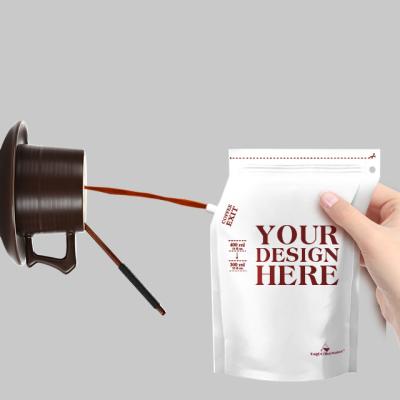 China Cold and Hot Food Spout Bag Brew Dripcoffee Bag Coffee Maker for sale