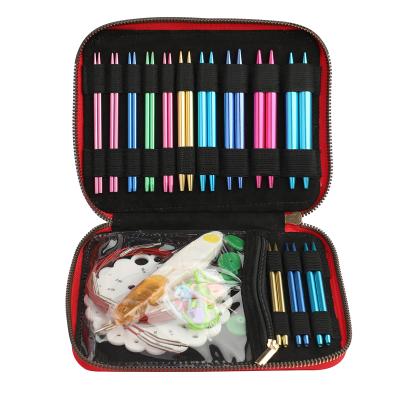 China Double Ended Amazon Selling Removable Metal Loop Pin With Accessories Recycled Circular Knitting Needle Set for sale