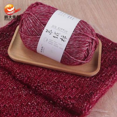 China Anti-pilling low pill kntting cap knitted 100% nomadic chunky 1 ply multi strand acrylic knitting yarn for sale