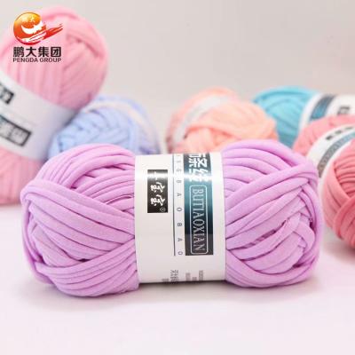 China Sustainable Ribbon Yarn T-shirt Cotton Knitting for sale