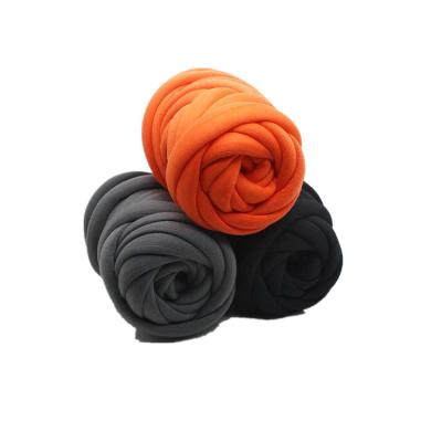 China Wholesale Super Bulky Yarn Anti-pilling Poly Core Yarn In Skeins Thread Dyed Cotton Blanket for sale