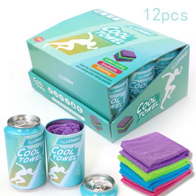 China New QUICK DRY Box Supermarket Ice Packing Dry Instant Sports Quickly Working Increasing Cooling Towel for sale