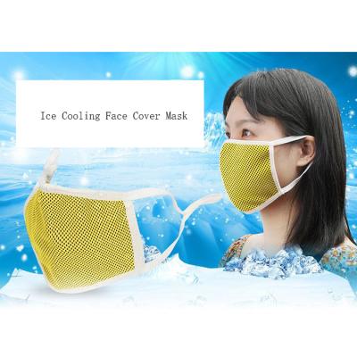 China Factory Supply Yiwu Polyester Fast Cooling Dry Ice Cloth Cloth Face Tarpaulin for sale