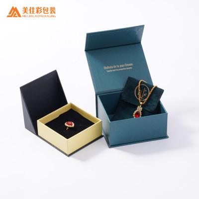 China Jewelry ; Collars; wristbands; earings ; rings knock down top jewelry magnet ring magnetic packaging box for jewelry magnet for sale