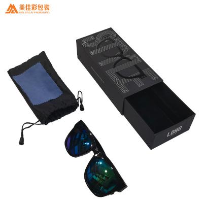 China Custom Logo Sun Glasses Set Luxury Eyewear Sunglasses Case With Logo for sale