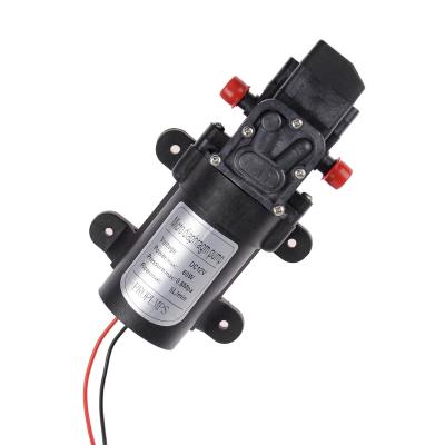 China DC 12V 5L/min 60W Industrial High Quality Micro Diaphragm Boilers Water Pump High Pressure Automatic Switch for sale