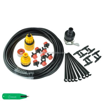 China 8Meters Micro Drip Home Automatic Irrigation System 8 Irrigation Sets , Garden Self Watering System for sale