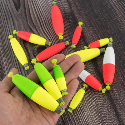 China EVA Weighted Foam Float Eva Cigar Float Snap-on Spring Fishing Buoy Accessories For Freshwater Saltwater for sale