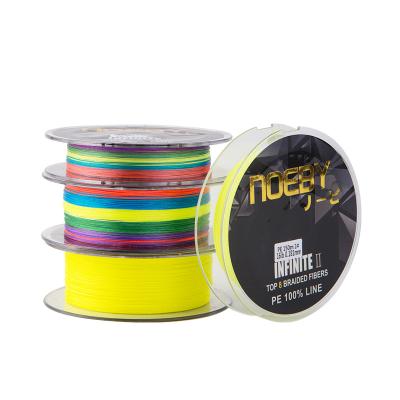 China Floating Line 300m 8 Strands multifilament 100% PE Braided Fishing Line for sale