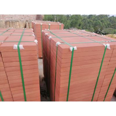 China Lightweight / High Standard 2022 Simulation Red Sandstone Top Selling Natural Tiles Covers Sandstone Paving for sale