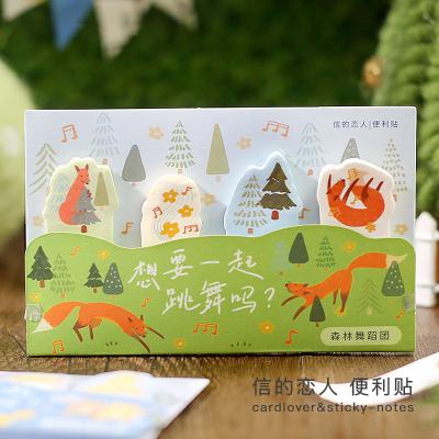 China Newest Cartoon Notepads Cute Sticky Note Notepads Mail Sticky Note Stationery Lovely for sale