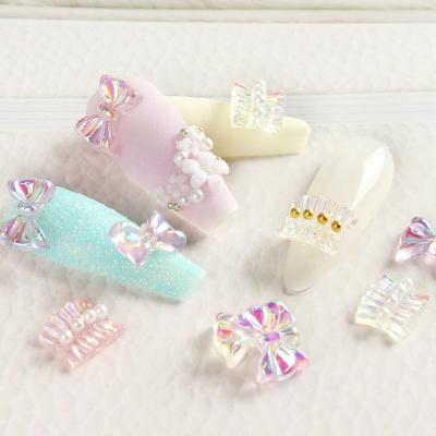 China Popular Fashion Nail Art Decoration Bow Knot Nail Patch for sale