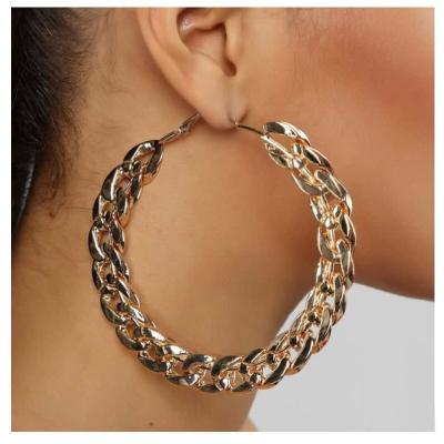 China European and American big chain FASHION Ring Earring Metal Earring for sale