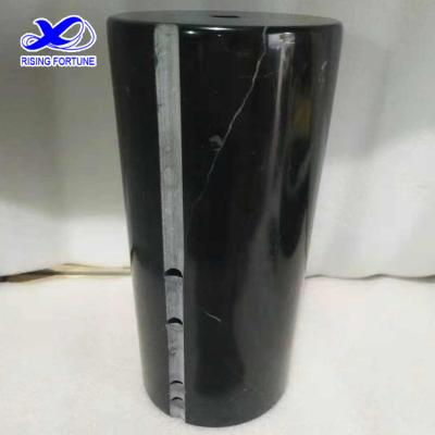 China Eco - Friendly Black Marble Lamp Base Floor Lamp For Home Decoration for sale