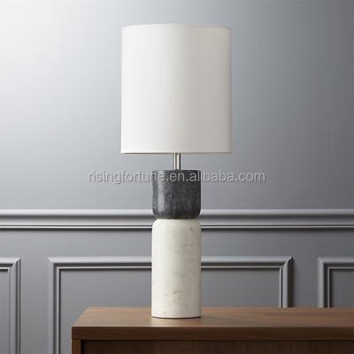 China Modern Modern Stacked Marble Table Lamps for sale