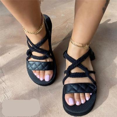 China White Black Gladiator Sandals Women Fashion Trend Platform Sandals For Women Casual Summer for sale