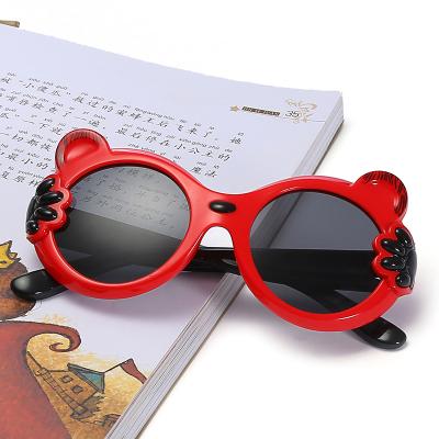 China 2021 Summer Cute Foldable Boy Blue Stripe Fashion Child Sunglasses Cartoon Vintage Sunflower Style Chic Micky Cartoon Eye Wear Sunglasses UV400 for sale