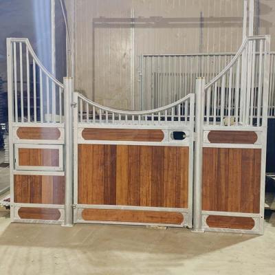 China Cultivate European Design Horse Equipment Bamboo Horse Stable for sale