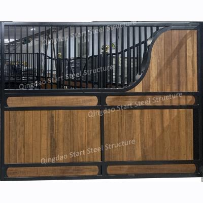 China Breeds Barn House Equine Horse Product Horse Stalls Wooden Horse Equipment Stable Side Panels for sale