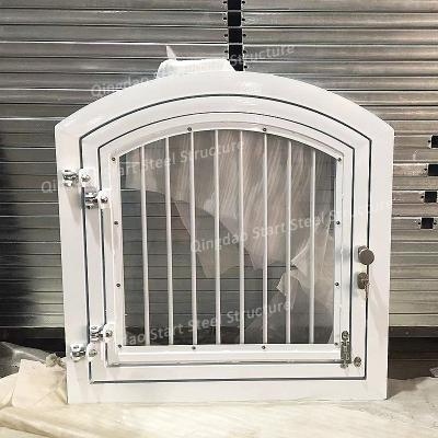 China 1m*1m Durable Heavy Duty HDG Or Dutch Powder Coated Horse Barn Window for sale