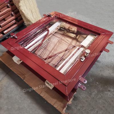 China Durable Heavy Duty Prefab Construction HDG Or Powder Coated Dutch Exterior Horse Barn Window for sale