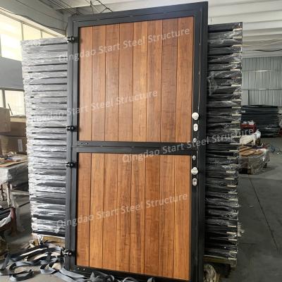 China Durable Equine Equine Bamboo Horse Stable Bamboo Horse Barn Door Outdoor Barn Door Meadow/Duct Doors for sale