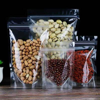 China Barrier factory direct opp/custom cpp candy zipper bag stand up pouch transparent plastic packaging bags for sale