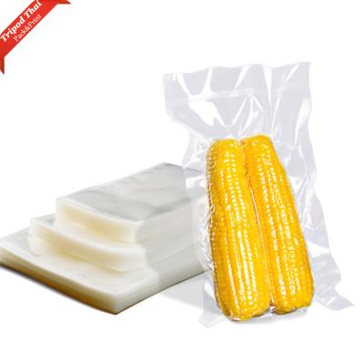 China Custom printed safety texture storage vacuum bag corn fruit packaging bag food vacum bags for food for sale