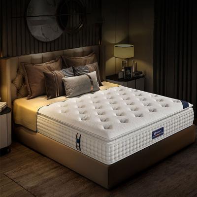 中国 Hot Selling Foldable Independent Pocket Spring Queen King Size Memory Foam Well Bed Mattress 販売のため