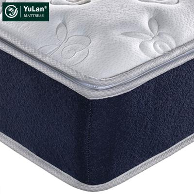 China China Factory Foldable Bedroom Use Knitted Fabric Gel Memory Foam Mattress Pocket Spring Bed à venda