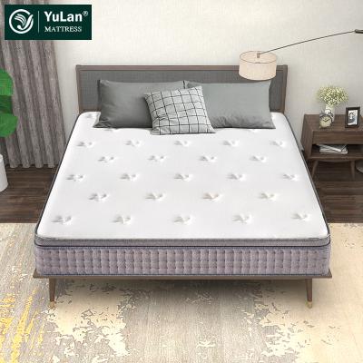 China Factory Supply Queen Size Memory Foam Pocket Spring Sleep Foldable Hotel Bed Mattress Well Te koop