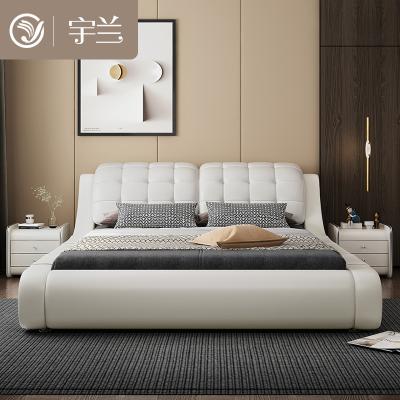 China Storage Manufacturer Direct Selling Upholstered Luxury King Size Modern Storage Beds for sale