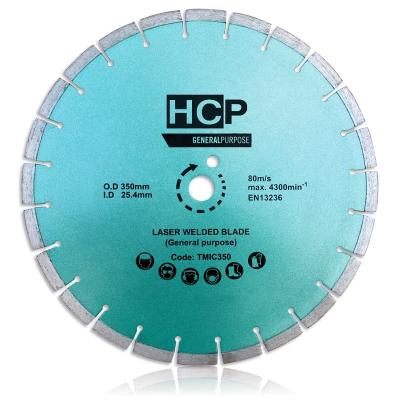 China Sharp HCP Diamond Saw Blade Diamond Cutting Wheel Diamond Laser Welded Saw Blade 300mm For General Purpose Granite Concrete Stone for sale