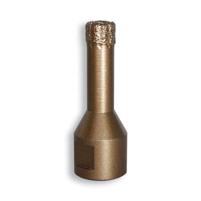 China Ceramic Masonry Drilling HCP Vacuum Diamond Drill Bit Diamond Welded Core Bit Hole Saw For Ceramic Tile Marble Stone Brick Porcelain Fiberboard VBCB 12 for sale