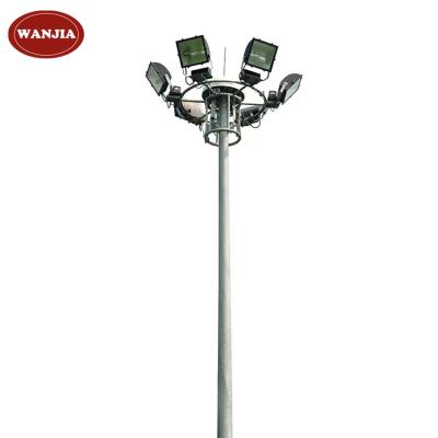 China Custom High Road 30m High Mast Lighting Pole / Lift System for sale